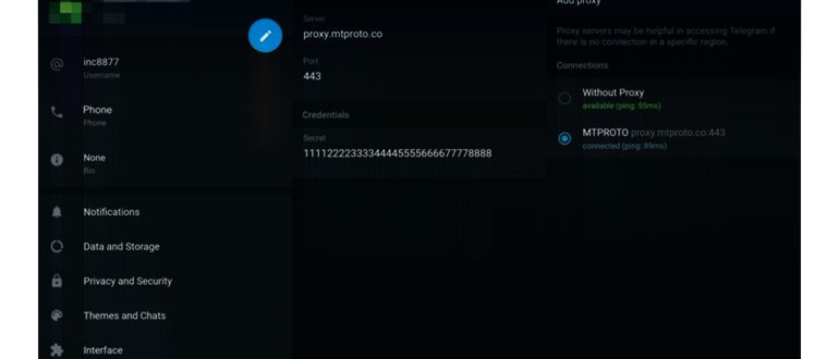 telegram через