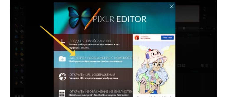 Скриншот работы с Online