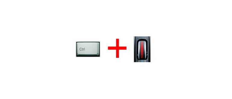 Фотография увеличение шрифта в Windows