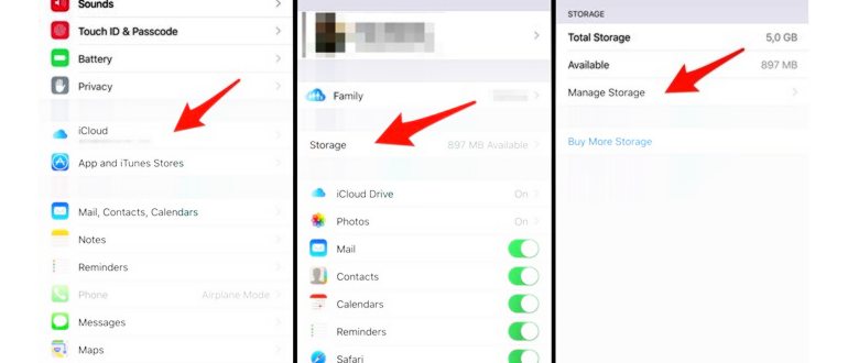 Как удалять файлы приложений из хранилища iCloud