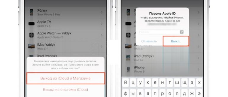 Как удалить учетную запись на iPhone X(s/r)/8/7/6