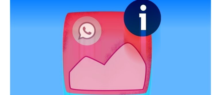Как узнать дату и место фотографии WhatsApp с