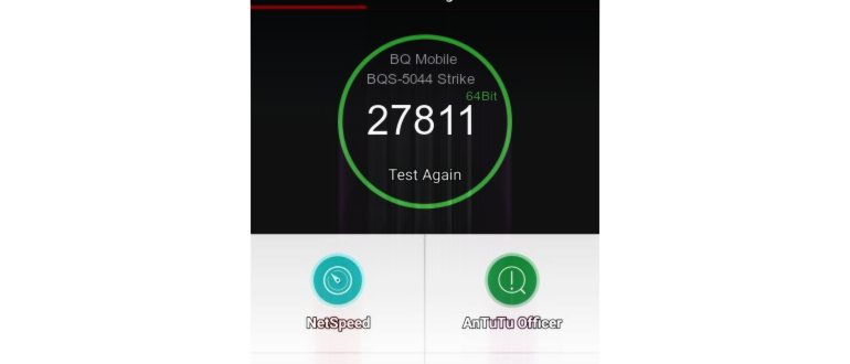 AnTuTu BQ Mobile BQS-5044 Strike