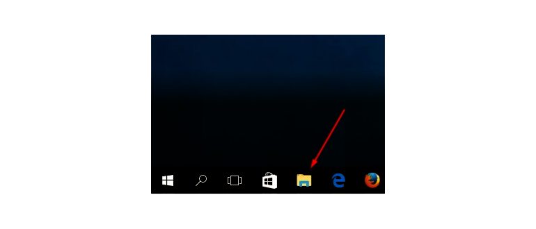 Панель быстрого доступа Windows