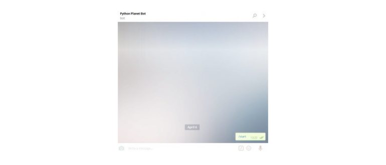 Создание основы для бота
