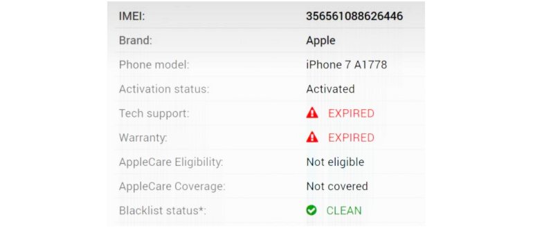 проверка модели iPad по серийному