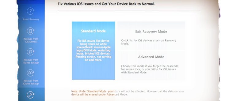 Восстановление iPhone через