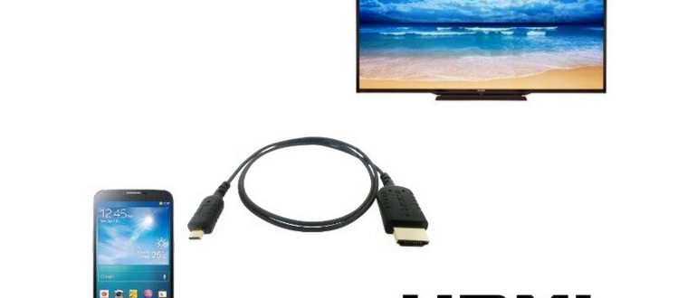 Как подключить смартфон к телевизору через кабель