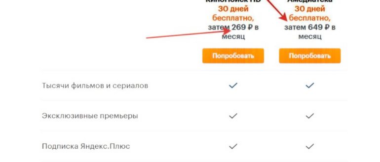 Опция службы