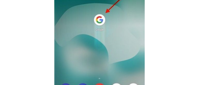 Убираем строку поиска Google с