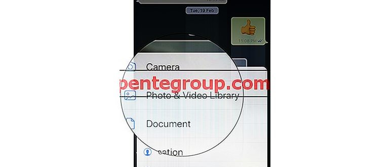 Невозможно отправить фото в WhatsApp с iPhone