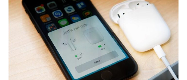 Как проверить заряд батареи AirPods на iPhone и