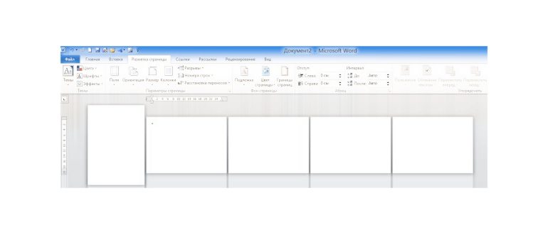Как в Word сделать альбомную страницу: одну,