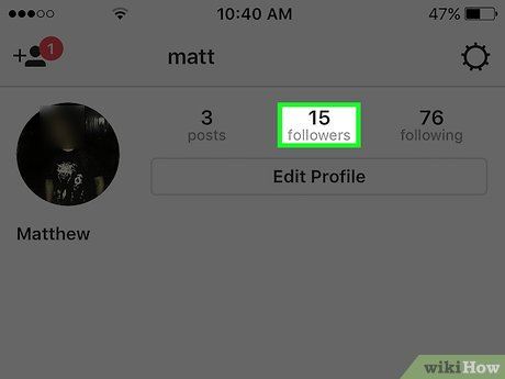 Изображение с названием Delete Followers on Instagram Step 3