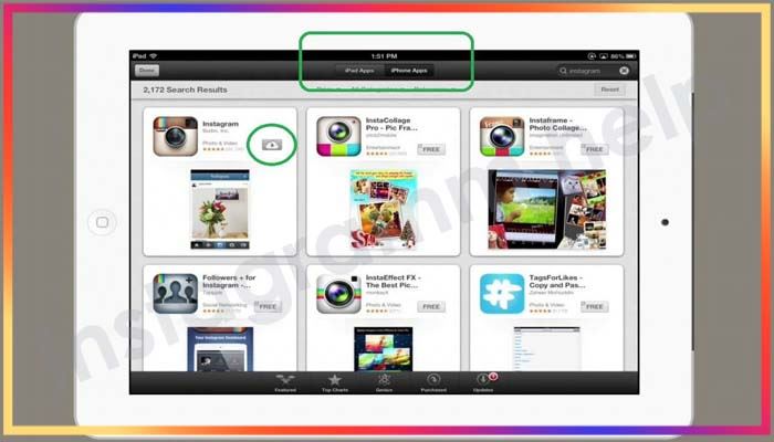 instagram скачать для ipad