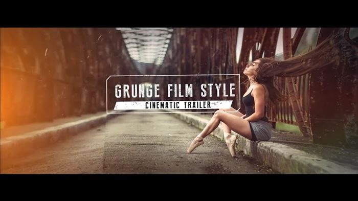 Проект After Effects — Grunge Film Style