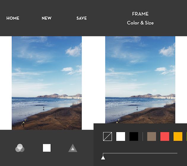 Как добавить белые рамки к фотографии с помощью Whitagram