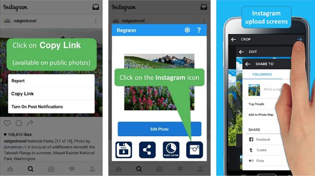 5 лучших приложений для репостов в Instagram для Android и iOS 4